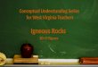 Conceptual Understanding Series  for West Virginia Teachers