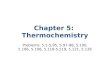 Chapter 5:  Thermochemistry