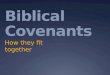 Biblical Covenants