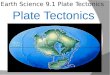 Earth Science 9.1 Plate Tectonics