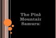 The Pink Mountain Samurai