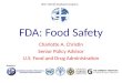 FDA: Food Safety
