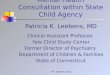 Mental Health Consultation within State Child Agency