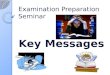 Examination Preparation Seminar
