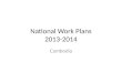 National Work Plans 2013-2014