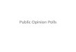 Public Opinion Polls