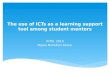 The use of ICTs as a learning support tool among student mentors