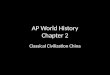 AP World History Chapter 2