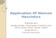 Application Of Nielson Heuristics