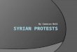 SYRIAN PROTESTS