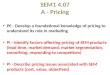SEM1 4.07 A - Pricing
