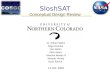 SloshSAT Conceptual  Design Review