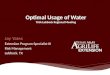 Optimal Usage of Water TAIA Lubbock Regional Meeting