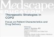 Therapeutic Strategies in COPD Focus on Patient Characteristics and Drug Delivery