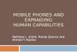 Mobile Phones and Expanding Human Capabilities