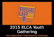 2015 ELCA Youth Gathering pre-registration informational meetings