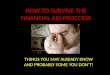 HOW TO SURVIVE THE FINANCIAL AID PROCCESS