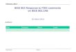 IEEE 802 Response to FDIS comments  on IEEE 802.1AB