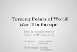 Turning Points of World War II in Europe