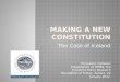 Making a New Constitution