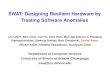SWAT:  Designing Resilient Hardware by Treating Software Anomalies
