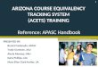 Arizona course equivalency tracking  system ( acets ) Training