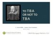 To  TBA or Not To  TBA