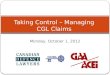 Taking Control – Managing CGL Claims