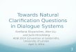 Towards Natural Clarification Questions in Dialogue Systems