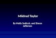 Mildred Taylor