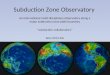 Subduction  Zone Observatory