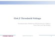 Ch4.2 Threshold Voltage