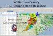 Williamson County T.S.  Hermine  Flood Response