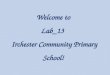 Welcome to Lab_13   Irchester Community Primary School!