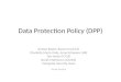 Data  Protection Policy (DPP)