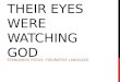 Their Eyes were watching god