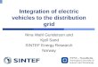 Integration of electric vehicles to the distribution grid