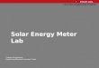 Solar Energy Meter Lab