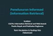 Sumber: CS276:  Information Retrieval and Web Search Pandu Nayak and Prabhakar Raghavan