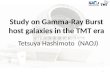 Study on  Gamma-Ray Burst  host galaxies  in  the TMT era