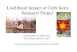 Livelihood Impact of Craft Sales Research Project
