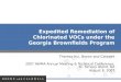 Expedited Remediation of Chlorinated VOCs under the Georgia Brownfields Program