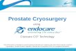 Prostate Cryosurgery