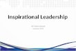 Inspirational Leadership