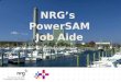 NRG’s  PowerSAM Job  Aide