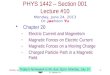 PHYS  1442  – Section  001 Lecture  #10