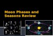 Moon Phases and Seasons Review