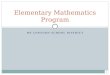 Elementary Mathematics Program