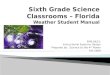 Sixth Grade Science Classrooms – Florida Weather Student Manual
