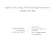 optimizing heterogeneous networks